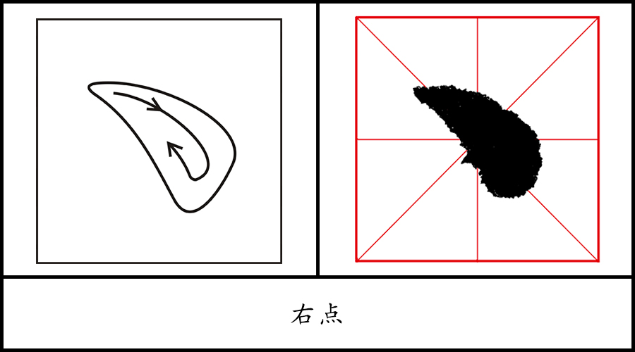 ——"龙"(编号:0130) > "龙"——笔画解析   逆锋起笔,取竖势,转锋